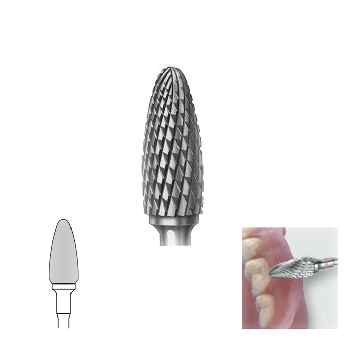 Tungsten Egg Bur H251E for CA