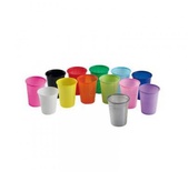 200cc Black Disposable Cups B200/N (3000 Units)