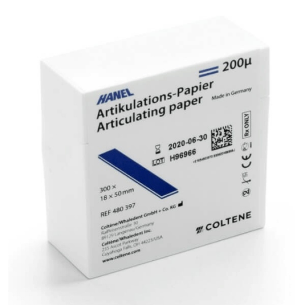 Hanel Articulating Paper Red 40 μm - 72 Sheets