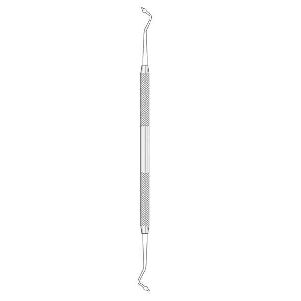 16.5 cm Double Cone Tip Dental Material Shaper