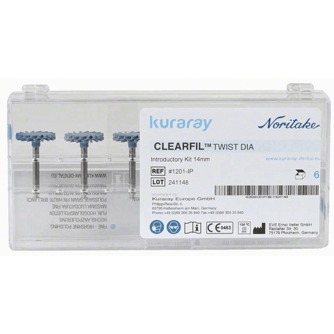 KURARAY TWIST DIA - DIAMOND COMPOSITE POLISH KIT 14 mm.
