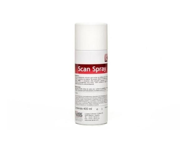 Kiero Scan Spray: CAD-CAM white spray (400 ml)