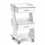 Dental Mobile Cart with Acrylic Cabinet and PVC Inner Drawer