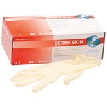 DERMA SKIN: Latex Powder Free Gloves (100 pcs)