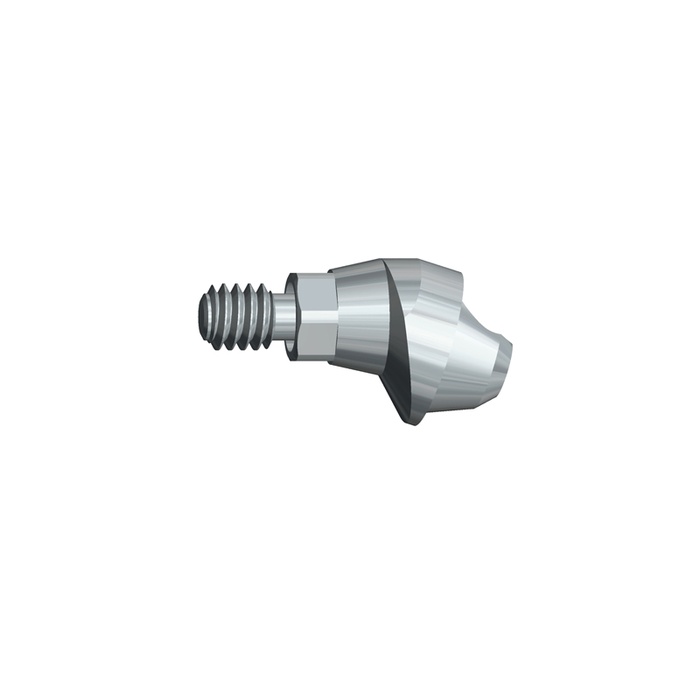 Internal Hexagonal Angled Transepithelial Abutment for Nobel Biocare Conical Active RP
