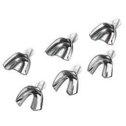Smooth Metal Impression Tray for Precise Dental Impressions