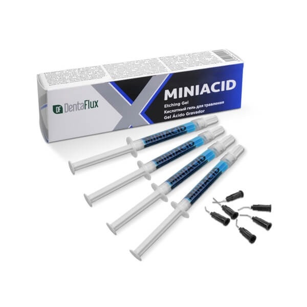 37% Phosphoric Acid Gel for Dental Etching in Blue Syringe