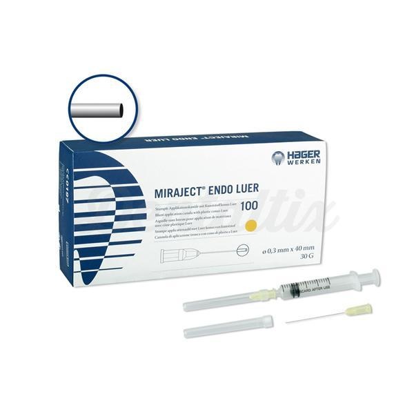 Mirajet Endo Luer 30 - 0.3 irrigation needles (100ud)