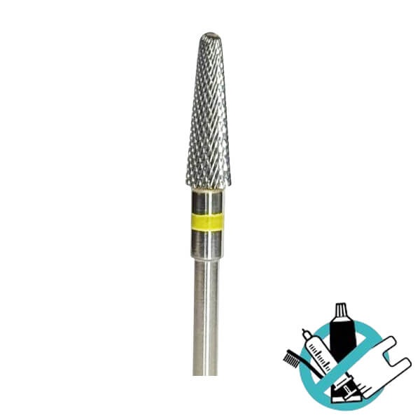 Tapered Cross-Cut Tungsten Carbide PM Bur - (1 unit)