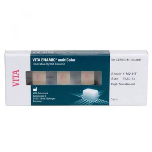 Enamic MultiColor: Ceramic Blocks for CAD/CAM (5 units)