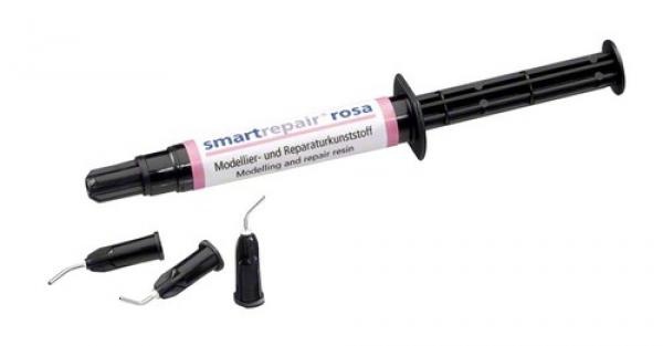 Smartrepair® Pink Light Curing Resin 3g for Dental Applications