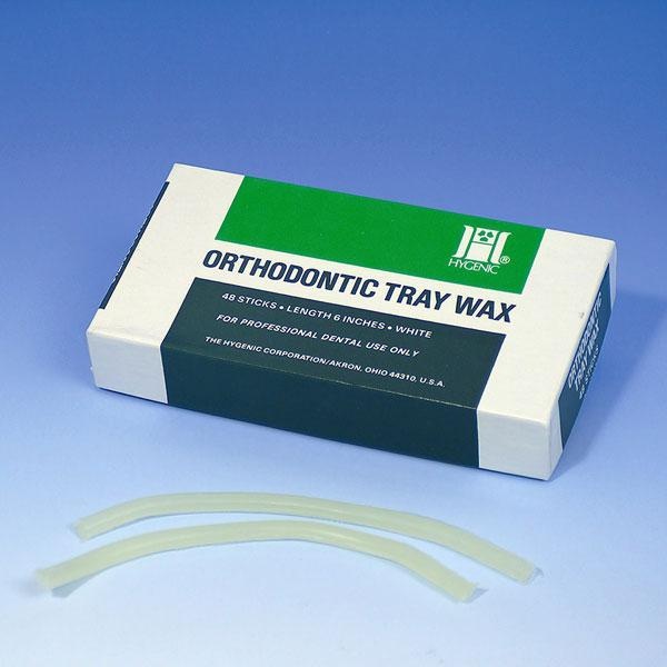 ORTHODONTIC WAX YELLOW TRAYS 48 STRIPS