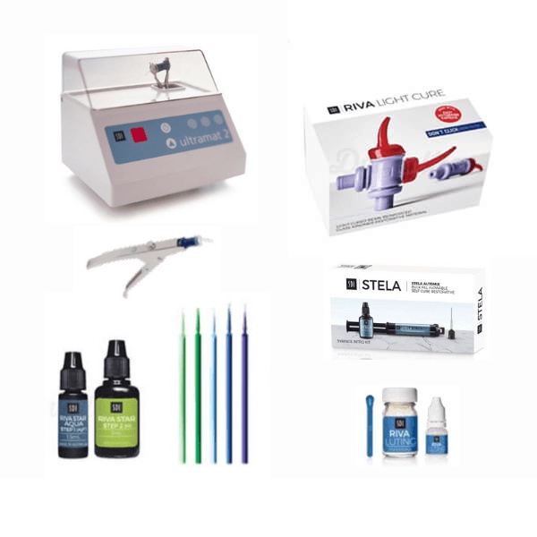 Pack of Capsule Mixer + Capsules + Cement + Adhesive