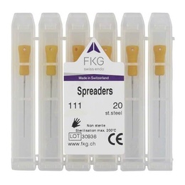 Digitale Stahl-Spreader für Seitenfüllung – 6 Stück, 25 mm