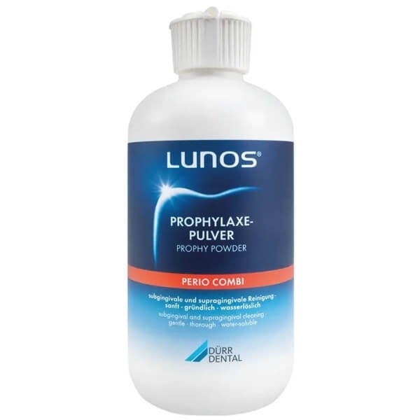Lunos Perio Combi Prophylactic Powder 4x100g for Subgingival & Supragingival Cleaning