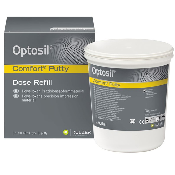 Optosil Comfort Putty: Dental Impression Silicone (900 ml)