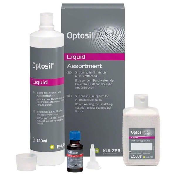Optosil Liquid Assortment: Insulating Silicone for Dental Impression