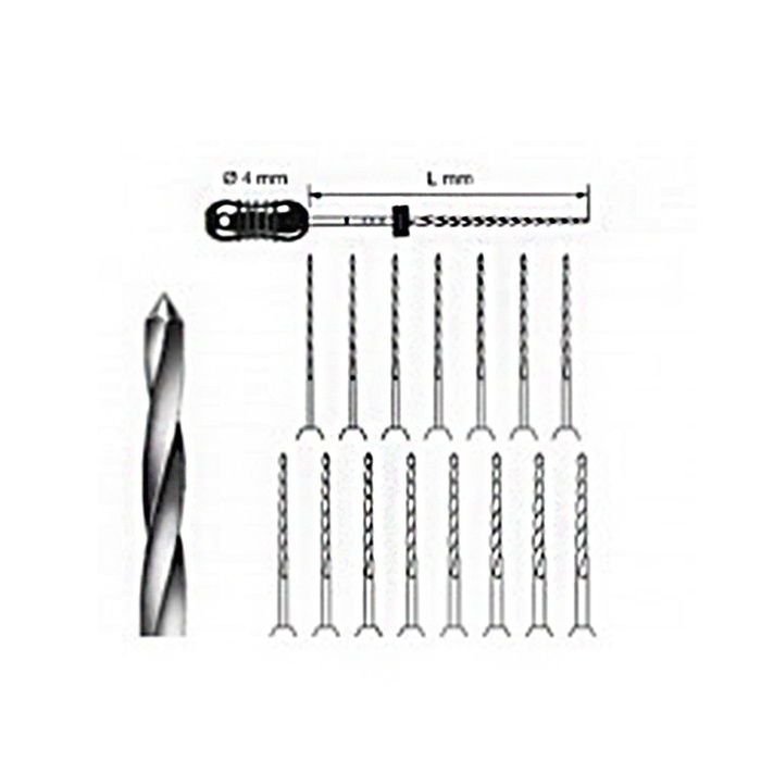 Stainless Steel Mechanical Burs (6 pcs)