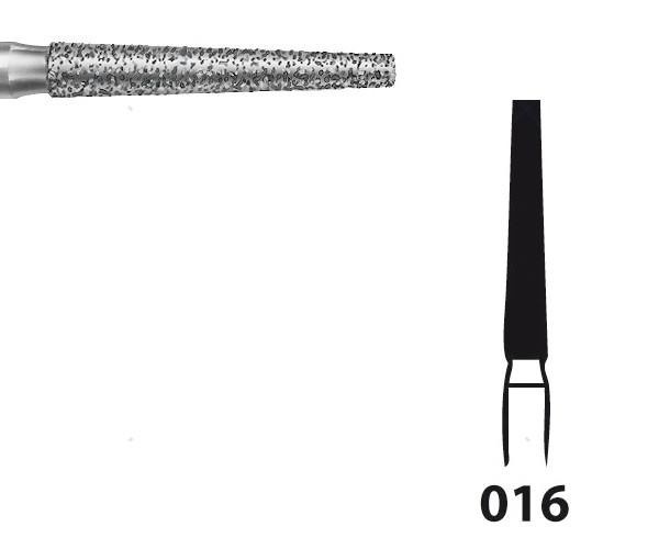 848.104 Flat Conical Diamond PM Burrs (5 pcs)