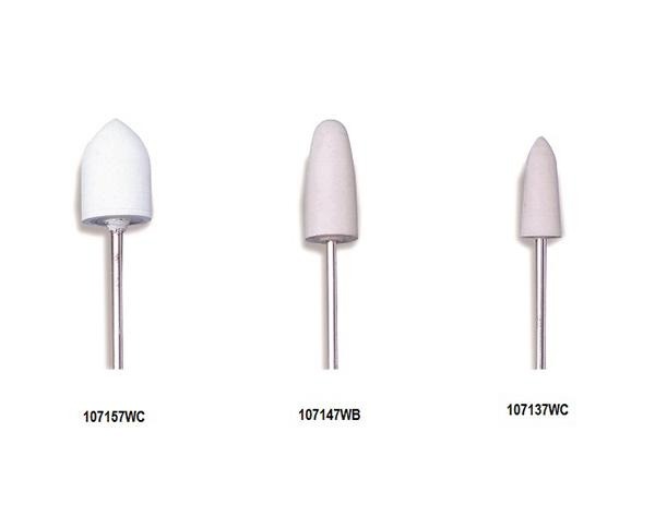 Mestra white silicone burs