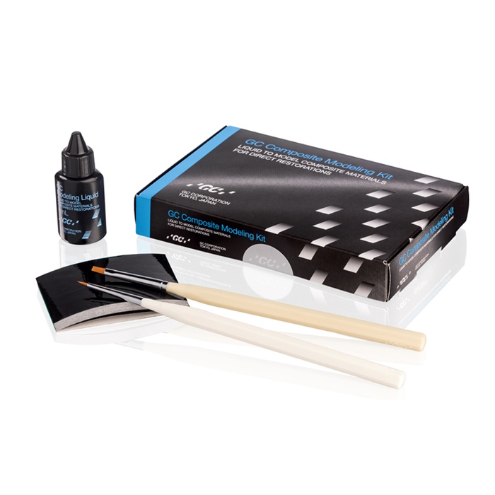 Composite Modeling Kit with 6 ml Boat, 10 Brushes, and Notepad