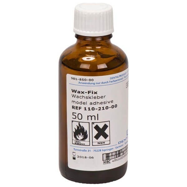Wax-Fix Adhesive for Waxes and Plastic Stencils, 50 ml