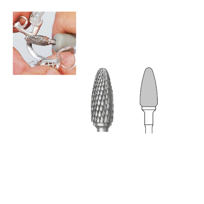 Bur H251E Bellota cut Metal
