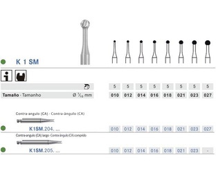 Cerabur K1SM.204 Broca Ceràmica Rodona CA (5 unitats)