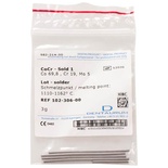 CoCrMo-Sold 1: 3g Cobalt-Chromium-Molybdenum Dental Welding Alloy