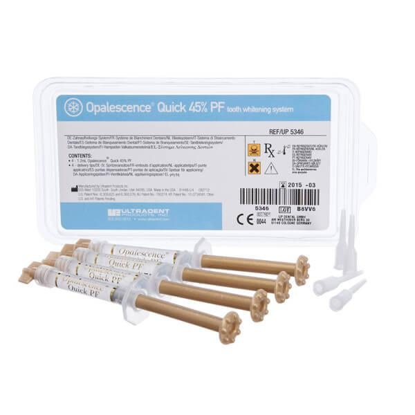 Opalescence Quick PF 45%: tooth whitening kit