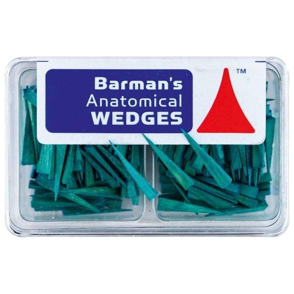 Barman’s Small Natural Dental Wedges for Precise Isolation
