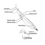 LED D Wireless Dental Curing Light for Aesthetic and Restoration