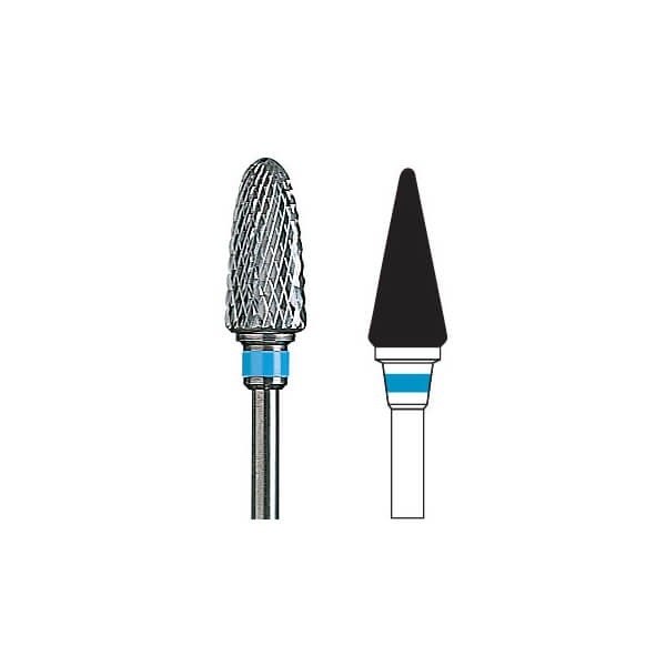 Tapered HP Tungsten Carbide Bur 257 for Precision Dental Procedures