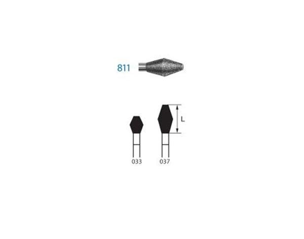 Diamond Burr 811.314.033 (5 pcs)