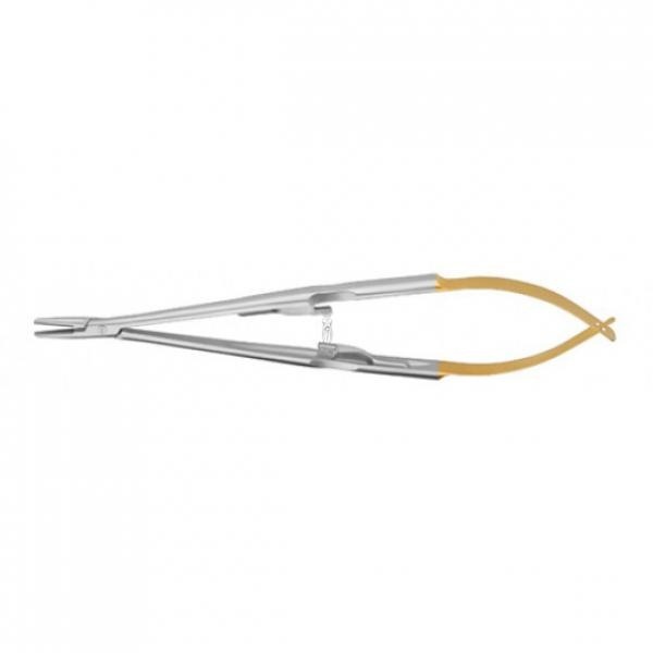 Castroviejo Needle Holder for Microsurgery, Liquid Steel, 16 cm