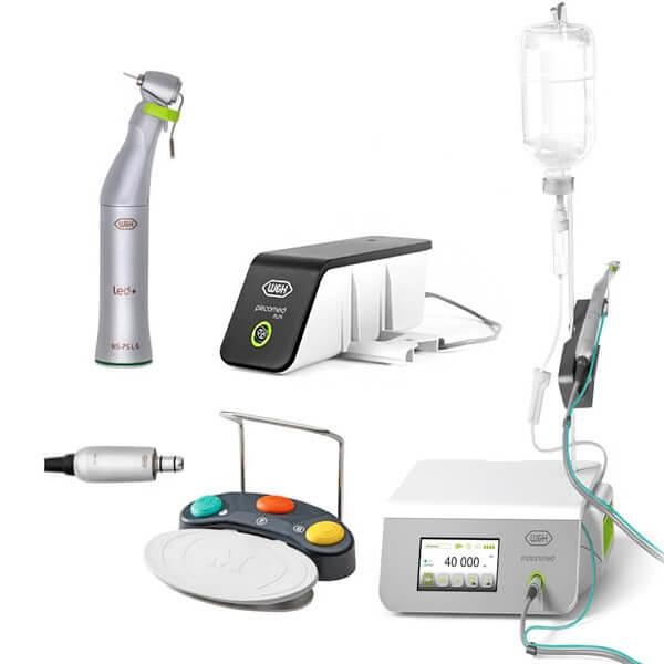 Implantmed Plus SI-1023: Implant Motor Kit + AC + Piezomed Plus Module + S-NW Footswitch