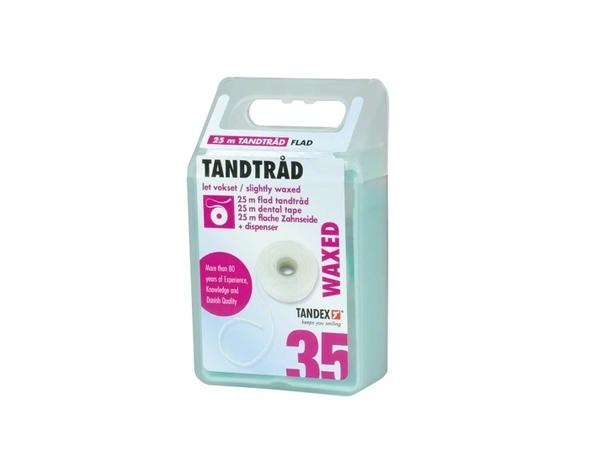 Tandex: Waxed Dental Floss (25 m)