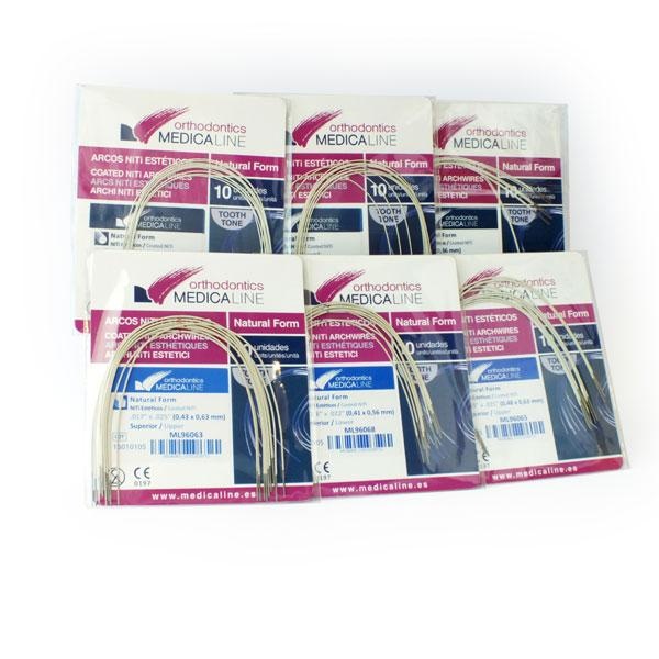 Round Niti Arch - Orthodontic Arch (10 units)