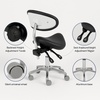 Ergonomic Dental Stool with Backrest