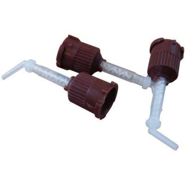 Fine Brown Mixing Tips Paracore 40pcs for Dental Cements