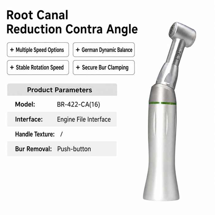 Reduction implant dental handpiece 16:1