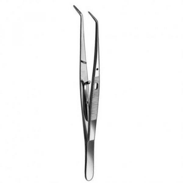 Dental Tweezers with Clasp for Precise Handling
