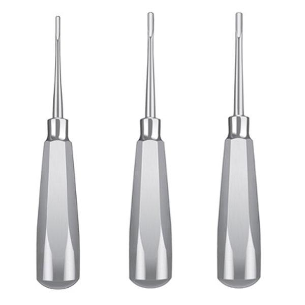 Liquid Steel Luxator Kit for Straight Roots – Precision Dental Extraction Tools