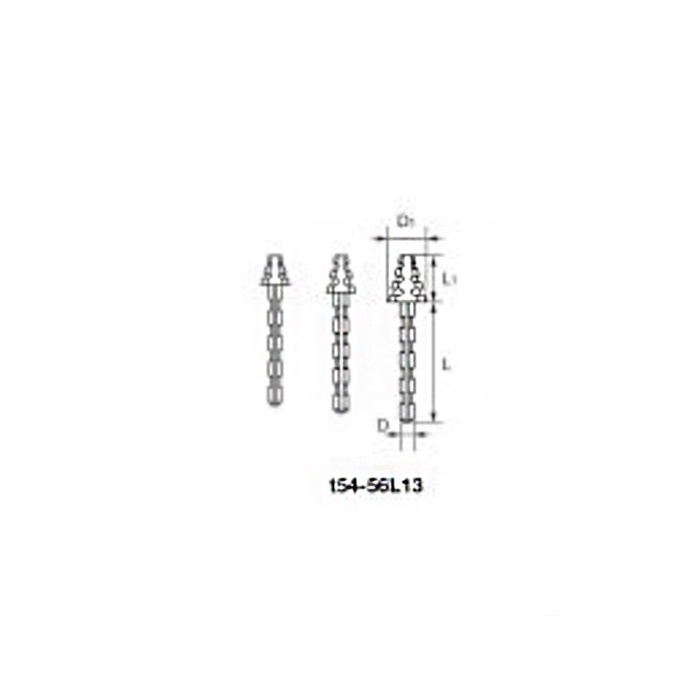 Vario Posts: Long Titanium Threaded Posts (10 units)
