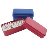 72-Hole Double-Layered Disinfection Box for Dental Burs