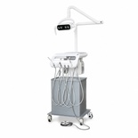 Dental mobile cart with air compressor and LED Light