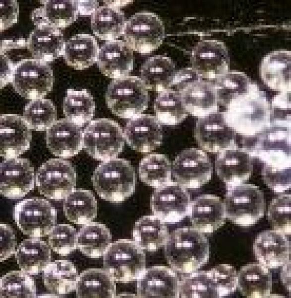 Rolloblast glass beads
