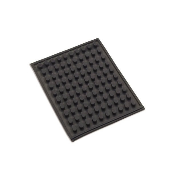 BI-V-Pin Nickel Plated: Dental Pin with Rubber Caps