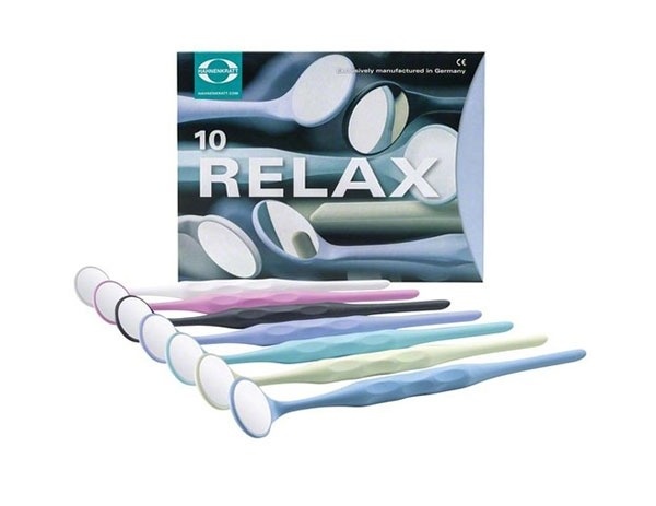 Relax Fs Rhodium - Mouth Mirror (10 pcs)