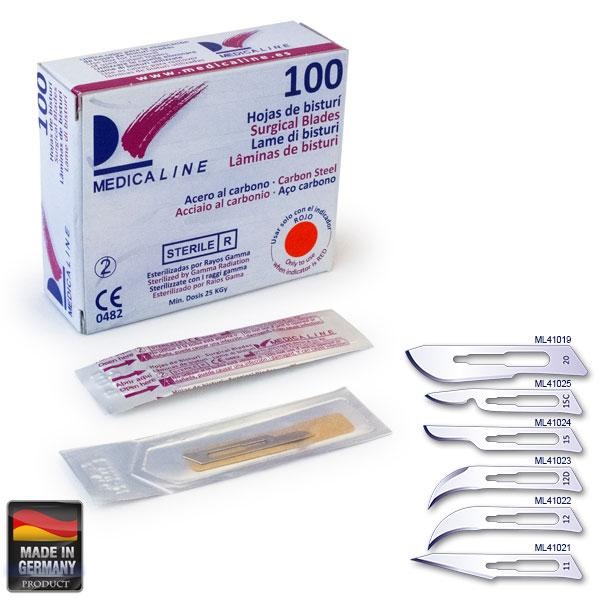 Assortment of Scalpel Blades for Intraoral Surgery (100 pcs)